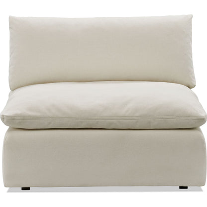 Arlo Feather Armless Chair