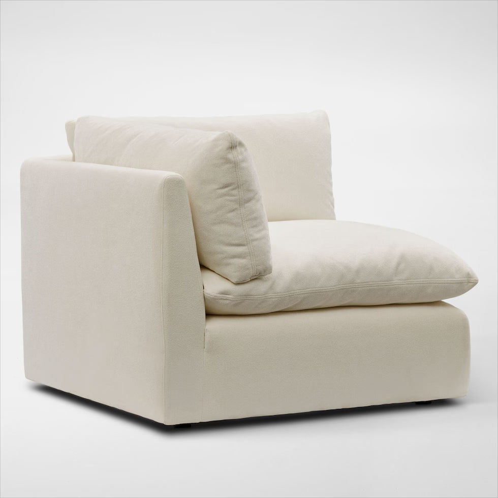 Arlo Feather Corner Chair