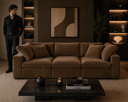 Lunara Cloud 3 Piece Modular Sofa