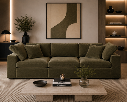 Lunara Cloud 3 Piece Modular Sofa