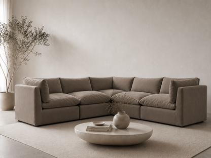 Arlo Feather 5-Piece Corner Sectional