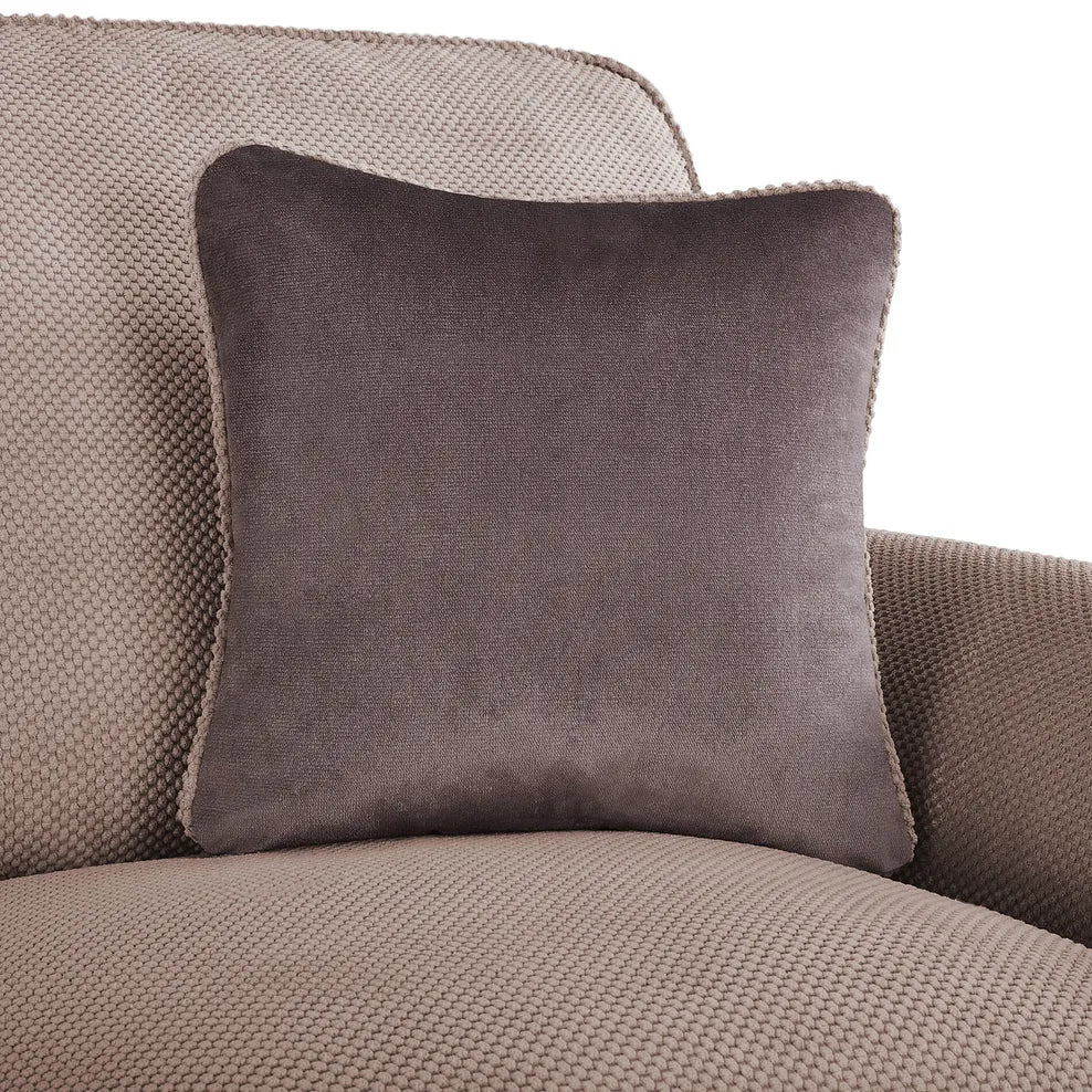 Alaska 3 Seater Sofa - luxury chenille corner sofa by Vogue Vocus view 4
