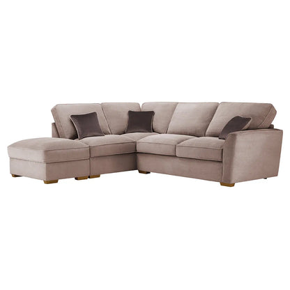 Alaska Corner Sofa Right Hand - luxury velvet corner sofa by Vogue Vocus