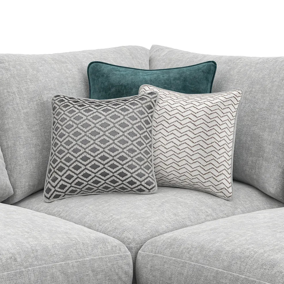 Noir Luxe 3 Seat Left Hand Corner Sofa