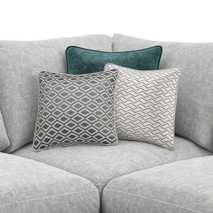 Noir Luxe 3 Seat Left Hand Corner Sofa