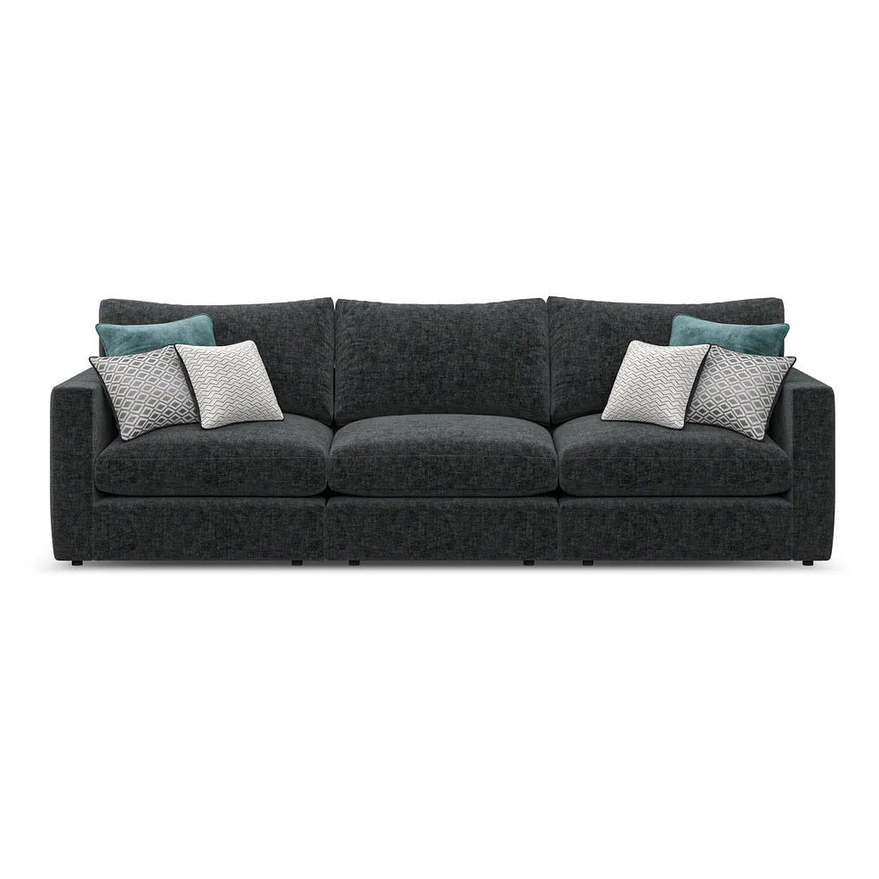 Noir Luxe 3 Seat  Sofa