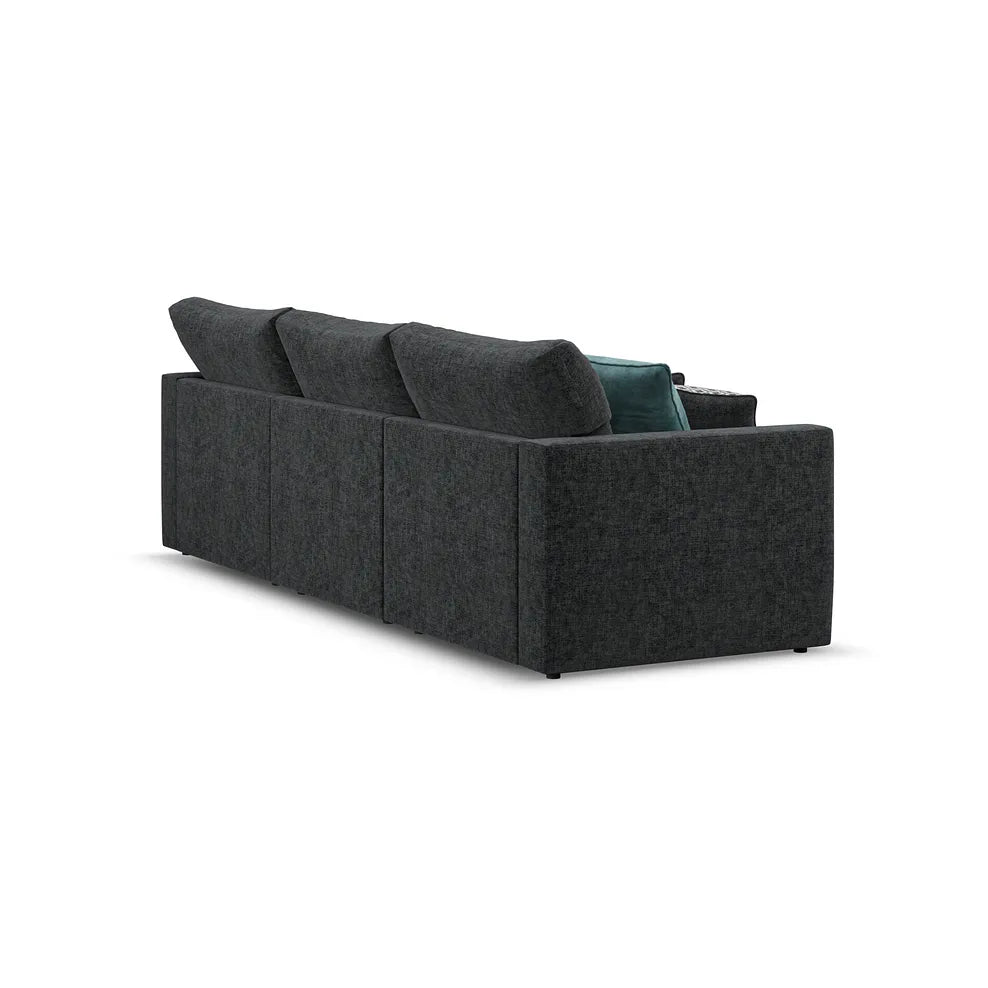 Noir Luxe 3 Seat  Sofa
