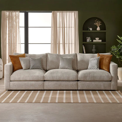 Noir Luxe 3 Seat  Sofa