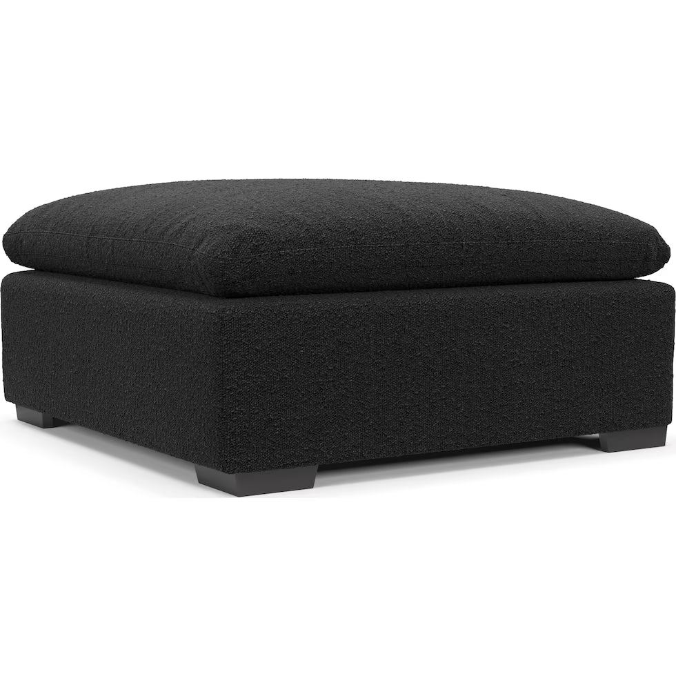 Carolina Plush Footstool