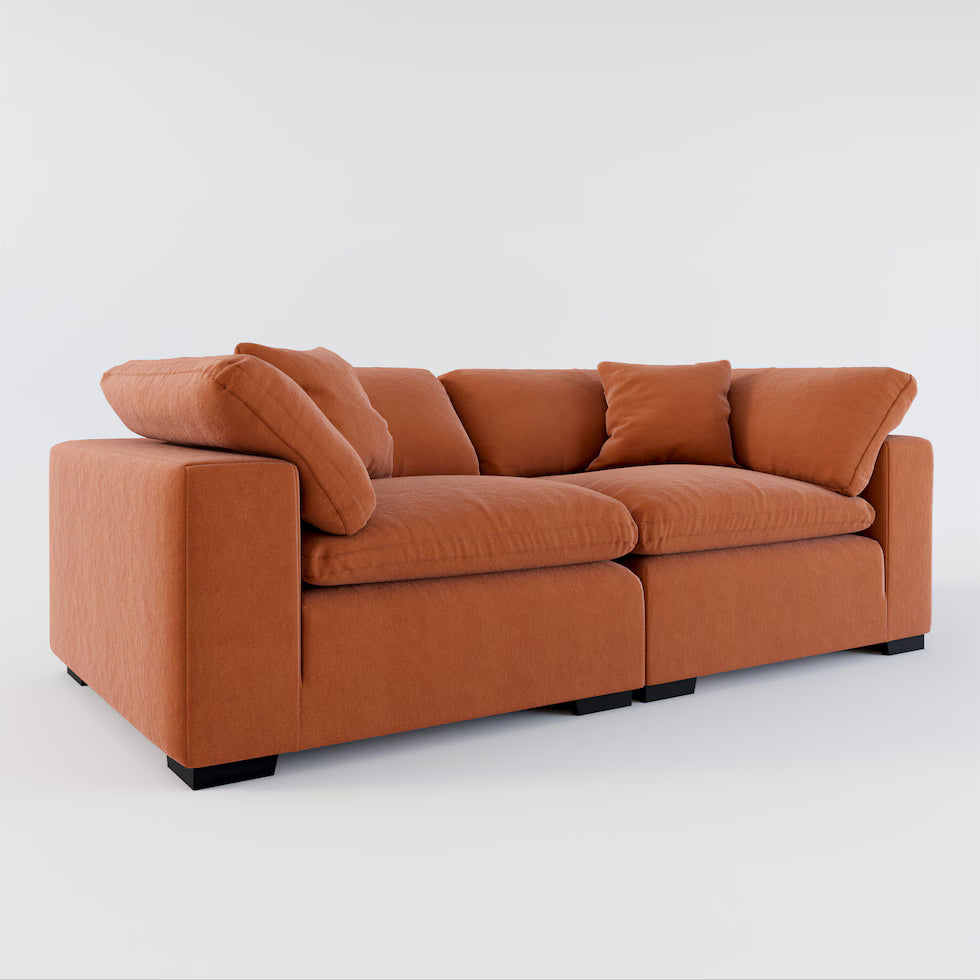 Carolina Plush 2-Piece Sofa