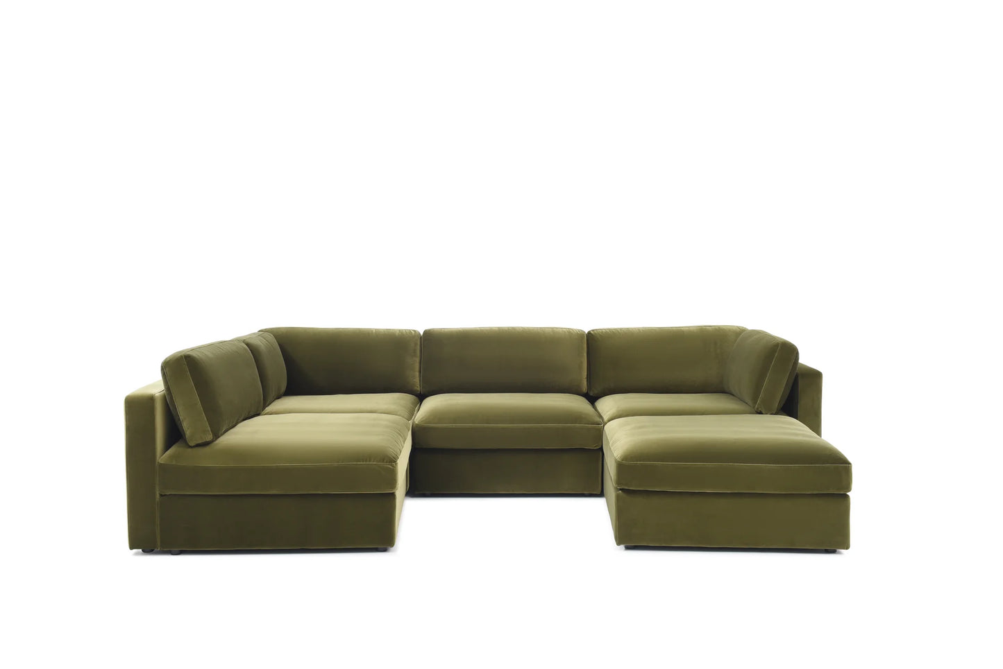 Belva Modular L-Shape With Storage Ottoman