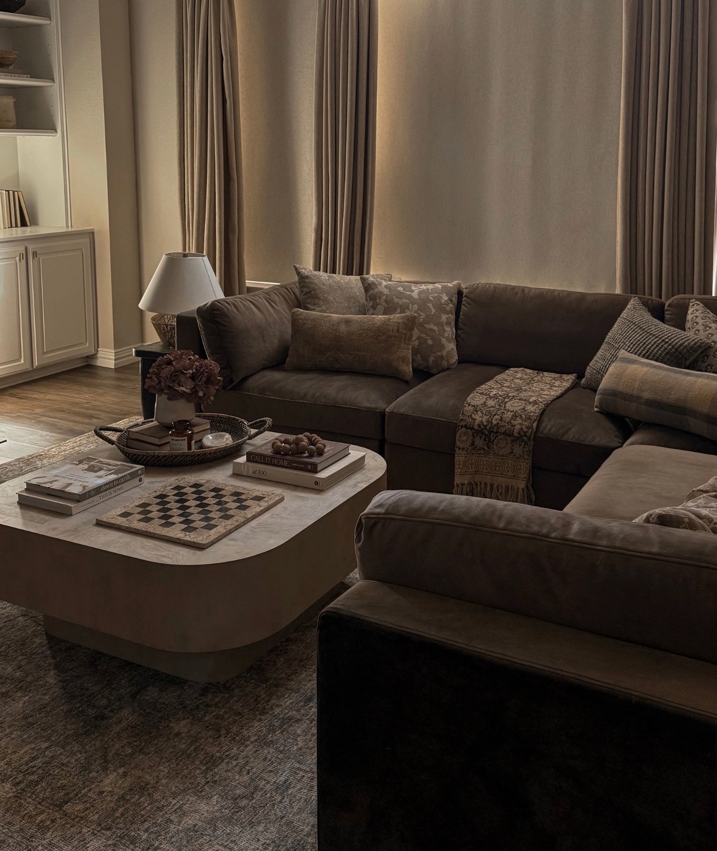 Belva 2 Seater with Stool Modular Sofa - luxury modular sofa by Vogue Vocus view 4