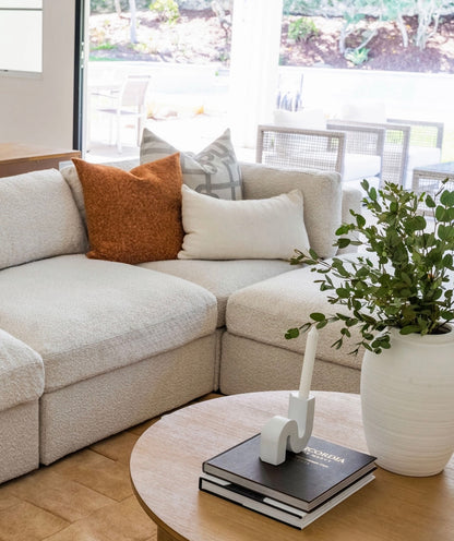 Belva 2 Seater with Stool Modular Sofa - luxury modular sofa by Vogue Vocus view 6