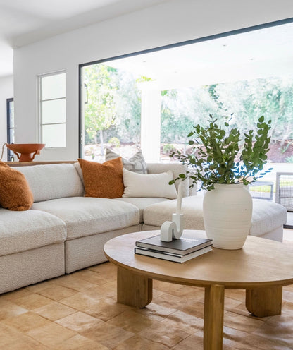 Belva 2 Seater with Stool Modular Sofa - luxury modular sofa by Vogue Vocus view 11