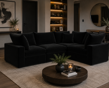 Lunara Cloud Closed End Corner Sofa